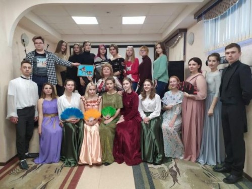 Студенты отделения социально-культурной деятельности выступили в Поросинской школе