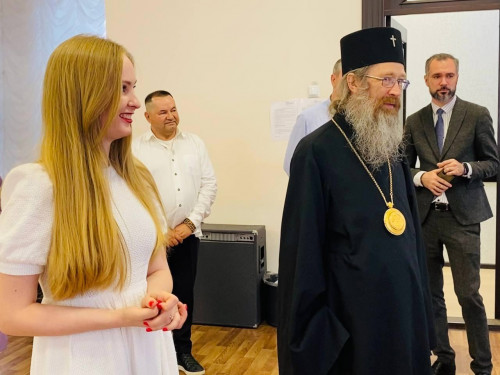 Губернаторский колледж посетил митрополит Томский и Асиновский Ростислав