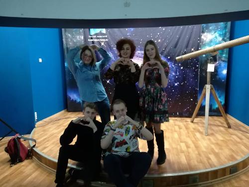 Студенты колледжа приняли участие в военно-патриотической игре в Томском планетарии