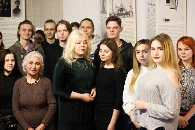 Студенты колледжа встретились с ветераном блокадного Ленинграда 