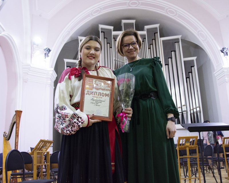 Ирина Буренкова победила в конкурсе «Дети играют с оркестром»