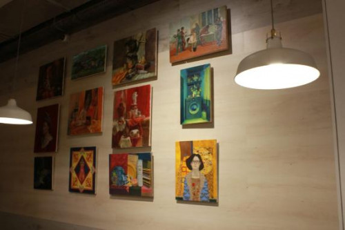  Художественная выставка в кафе «Пряникъ»